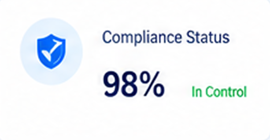 FT Compliance Shield status badge