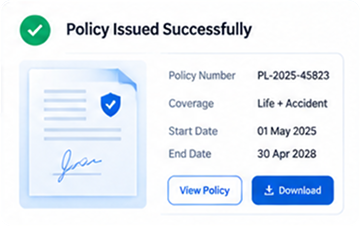 FT Lending Insure policy issued